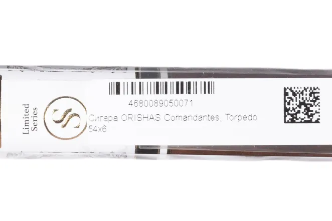 Контрэтикетка Orishas Comandantes Torpedo 54*6