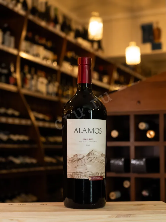 В магазине Крю Профи Alamos Malbec 2021 1.5 л