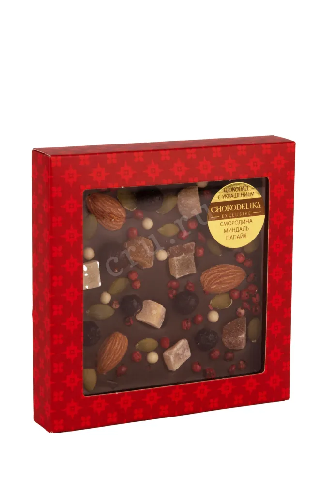 Шоколад Чокоделика тёмный со смородиной