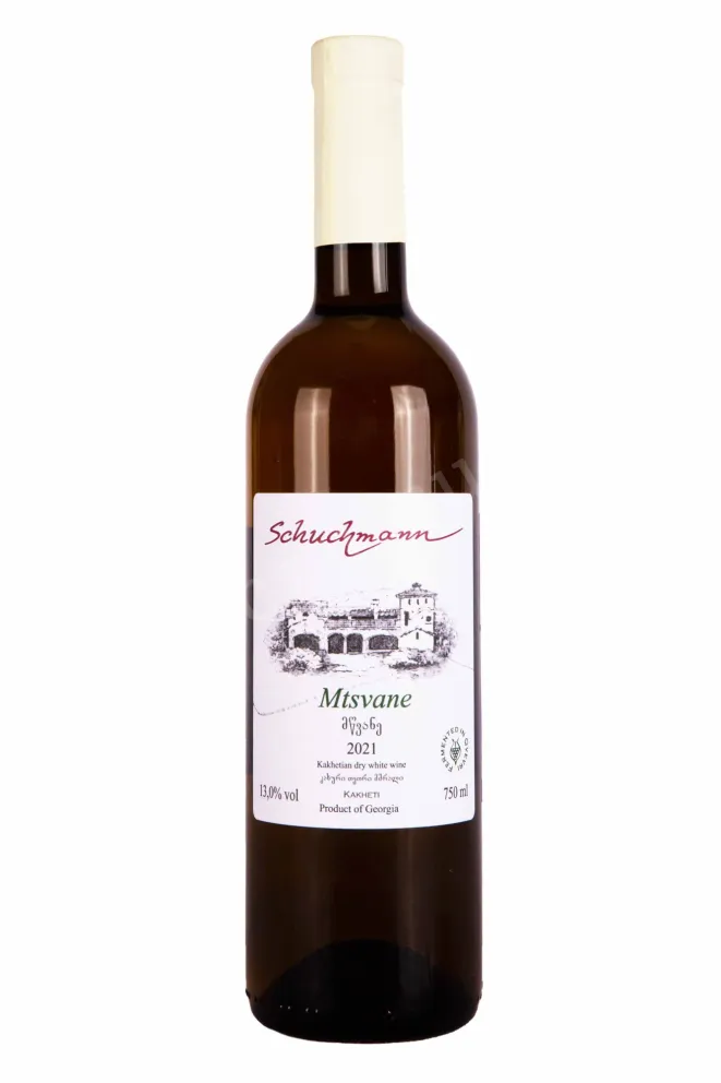 Вино Schuchmann Mtsvane 2021 0.75 л