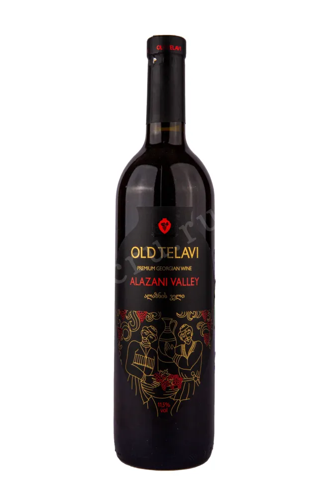 Вино Old Telavi Alazani Valley Red Semi Sweet 2020 0.75 л