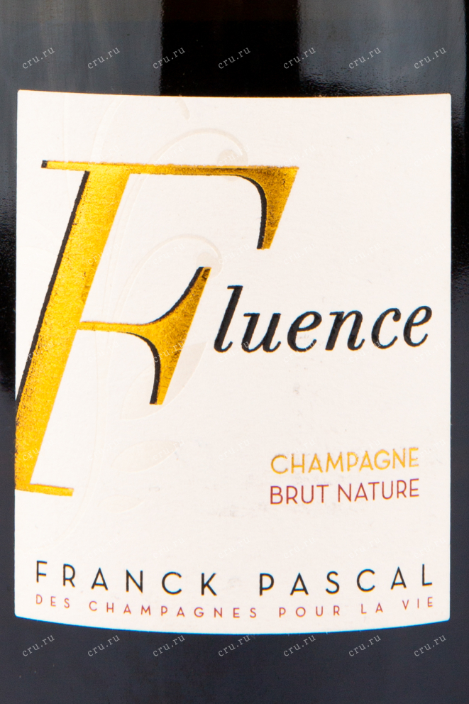 Этикетка игристого вина Franck Pascal Fluence 0.75 л