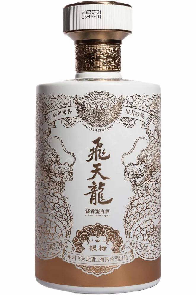 Бутылка Feitian Loong Lingbiao in gift box 0.5 л