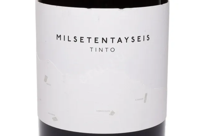 Этикетка Milsetentayseis Tinto Ribera del Duero DO 2020 0.75 л
