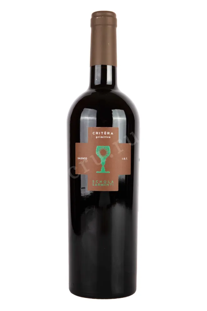 Вино Critera Primitivo Schola Sarmenti 2021 0.75 л