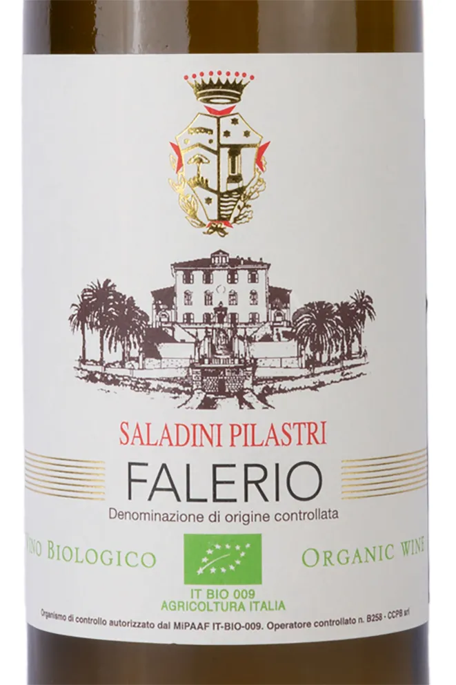 Этикетка Falerio 2019 0.75 л