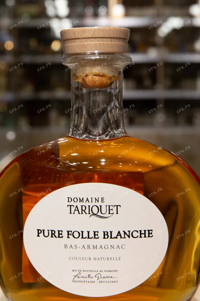 Этикетка Chateau du Tariquet Folle Blanche 3 years 0.5 л