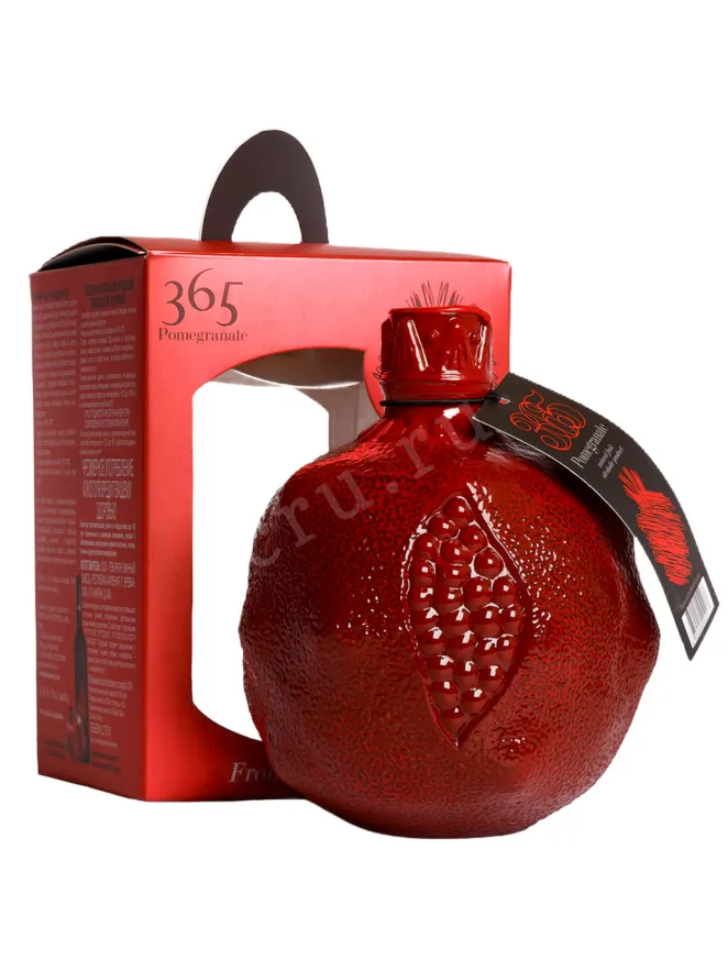 Вино 365 Pomegranate in gift box 0.75 л