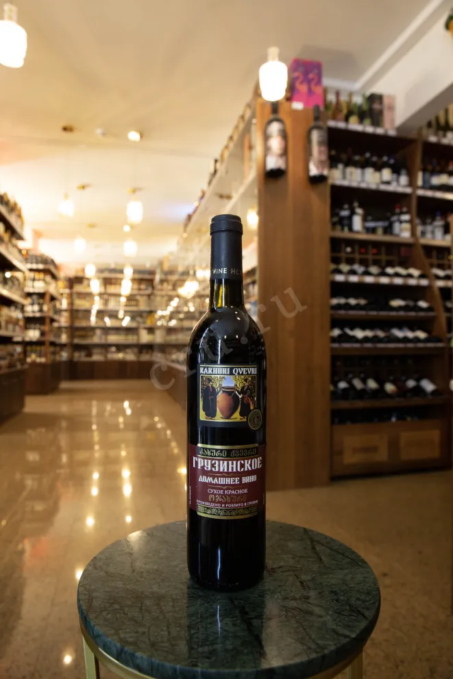 В магазине Крю Профи Kakhuri Qvevri Domashnee Red Dry 2020 0.75 л