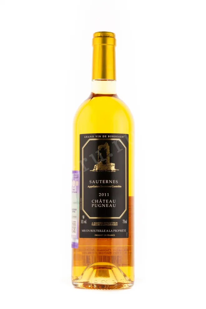 Вино Chateau Pugneau Sauternes AOC 2011 0.75 л