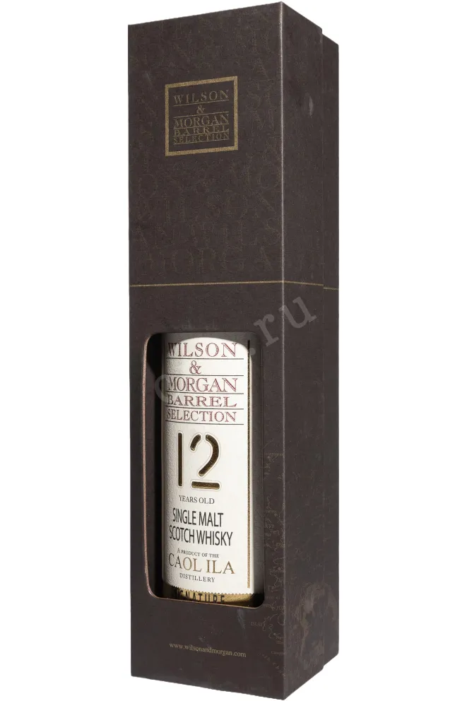 В подарочной коробке Wilson & Morgan Barrel Selection Signature Caol Ila 12 Years Old in gift box 0.7 л