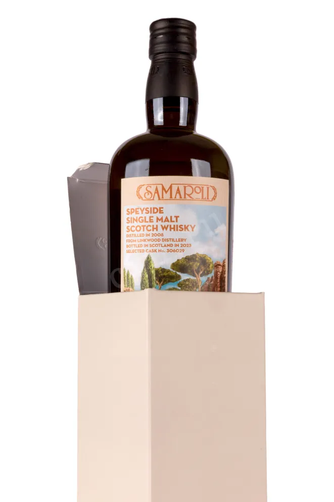 Виски Samaroli Linkwood in gift box  0.7 л