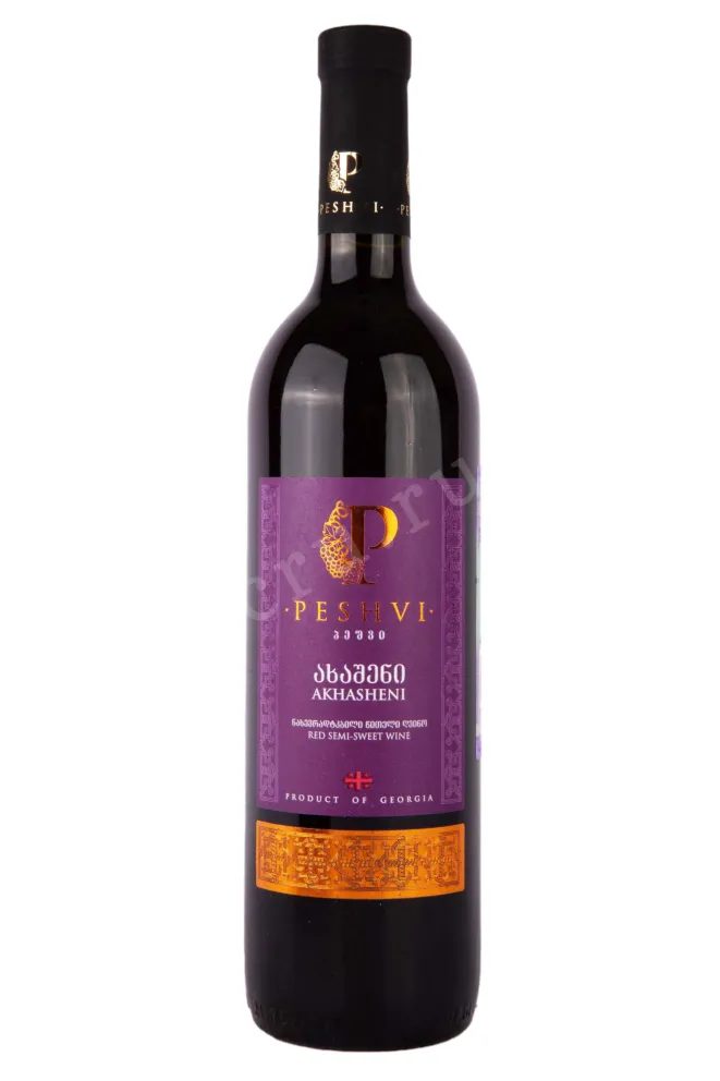 Вино Peshvi Akhasheni 2020 0.75 л