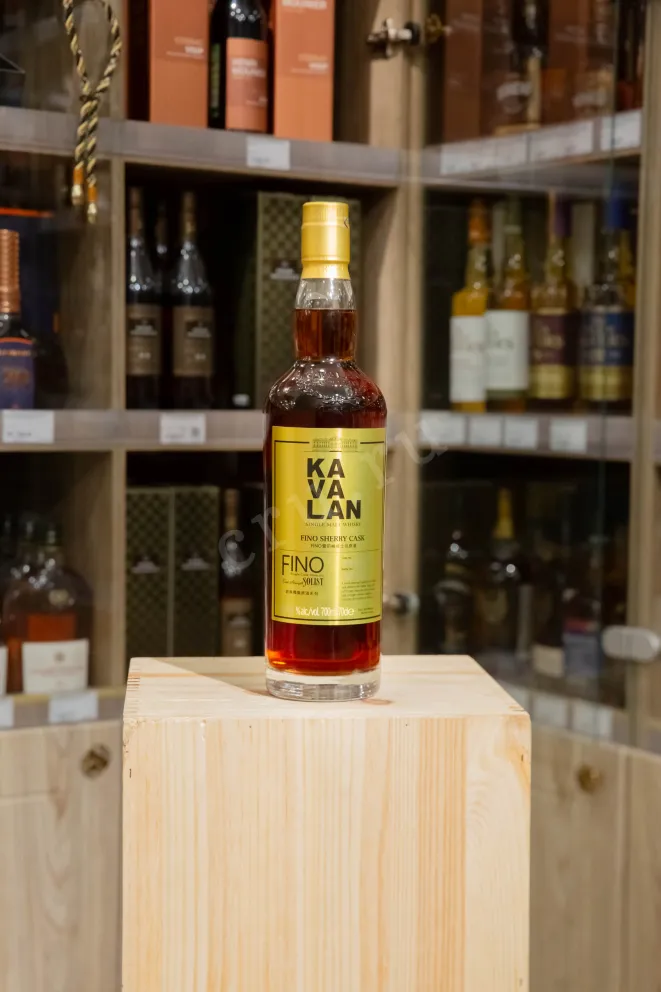 В магазине Крю Профи Kavalan Solist Fino Sherry Cask gift box 0.7 л