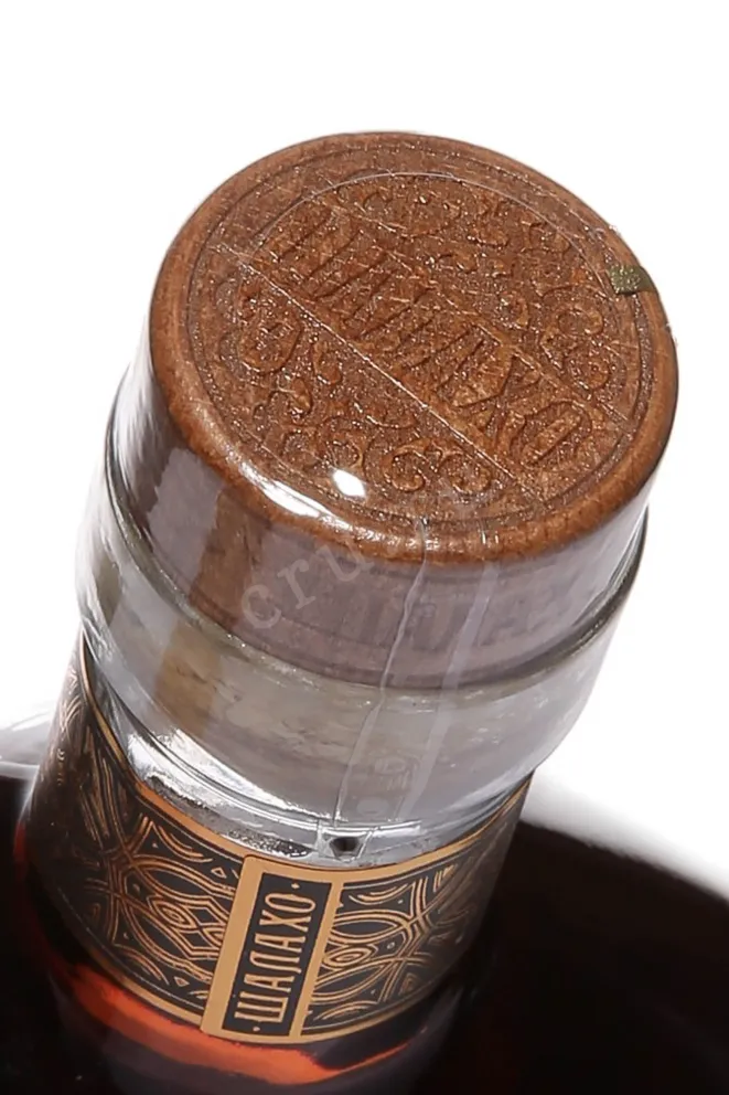 Пробка Shalaho 7 Years Old in gift box with glass 2014 0.5 л