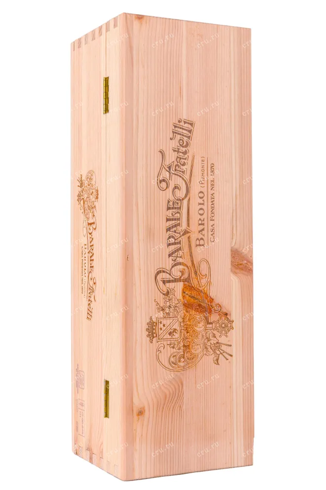 Деревянная коробка Barale Fratelli Castellero Barolo wooden box 2008 1.5 л