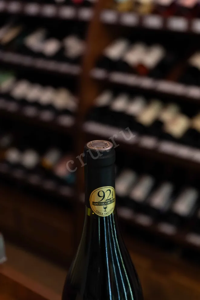 Пробка Montes Alpha Pinot Noir DO in gift box 2022 0.75 л
