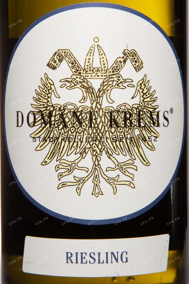 Этикетка Stadt Krems Domane Krems Riesling 2022 0.75 л