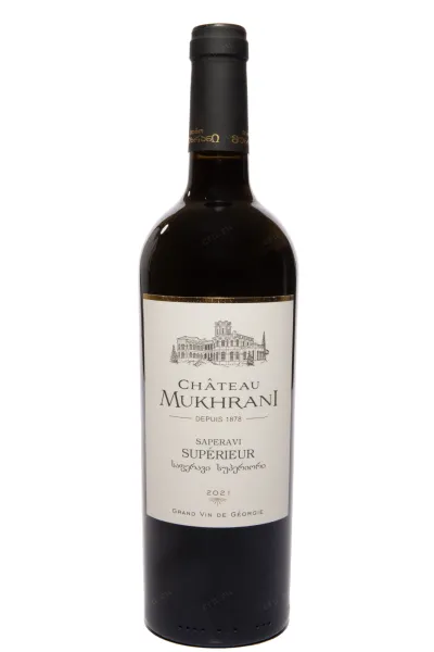Вино Chateau Mukhrani Saperavi Superieur 2017 0.75 л