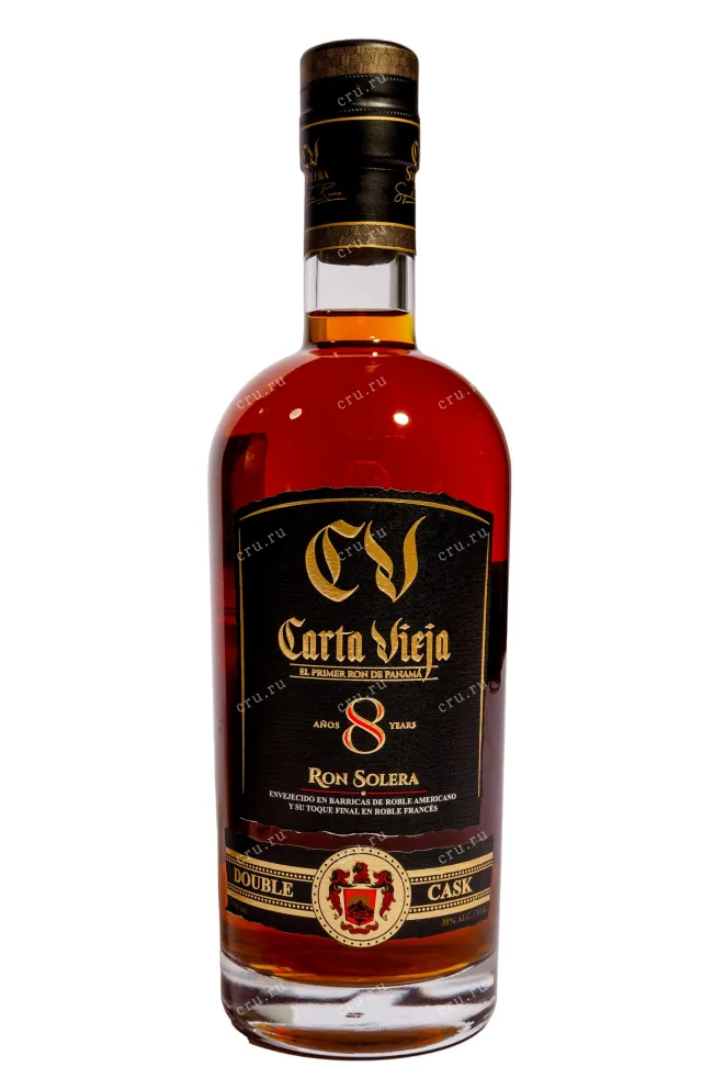 Бутылка Ron Carta Vieja Solera Anejo in gift tube 2024 0.75 л