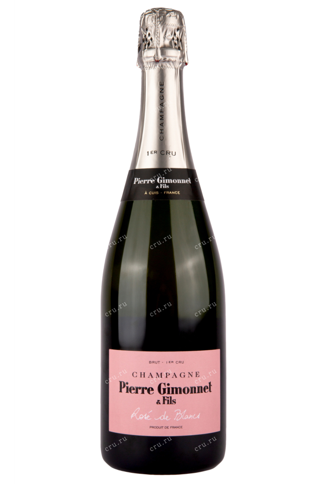 Шампанское Pierre Gimonnet & Fils Rose de Blancs Brut 1er Cru 2018 0.75 л