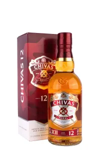 Виски Chivas Regal 12 years gift box  0.5 л