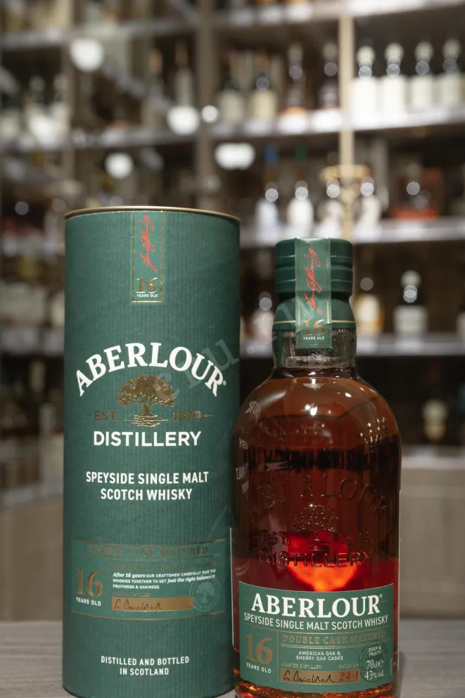 В магазине Крю Профи Aberlour 16 years in a tube 0.7 л