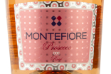 Этикетка Montefiore Prosecco Rose DOC 0.75 л