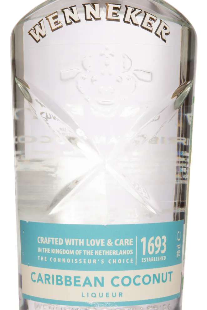 Этикетка Wenneker Caribbean Coconut 0.7 л