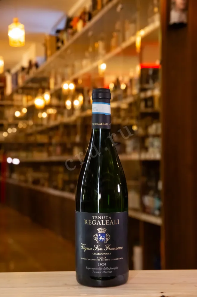 В магазине Крю Профи Tenuta Regaleali Chardonnay Vigna San Francesco 2020 0.75 л