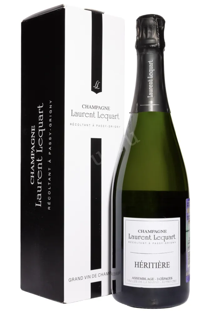 Шампанское Laurent Lequart Heritiere in gift box 2021 0.75 л