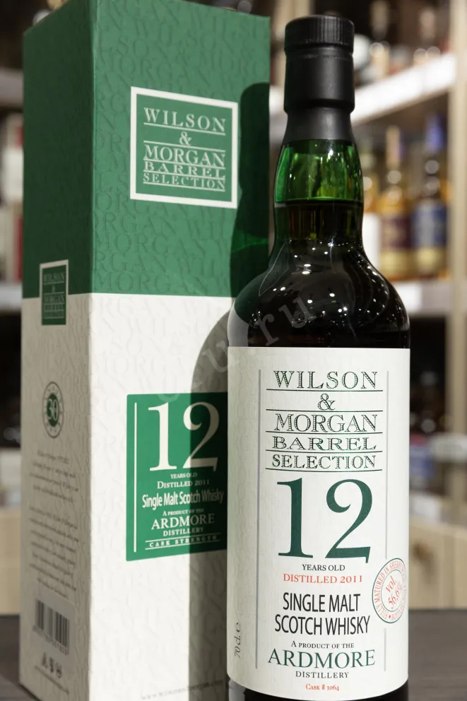 В магазине Крю Профи Wilson & Morgan Barrel Selection Ardmore 12 Years Old Sherry Wood in gift box 0.7 л