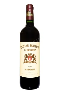 Вино Chateau Malescot Saint-Exupery Grand Cru Classe Margaux AOC 2018 0.75 л