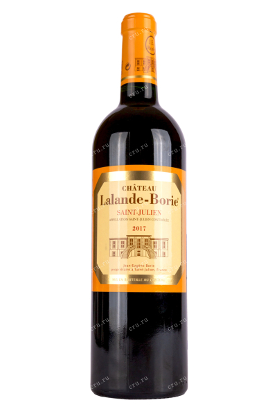 Вино Chateau Lalande Borie Saint-Julien 2017 0.75 л
