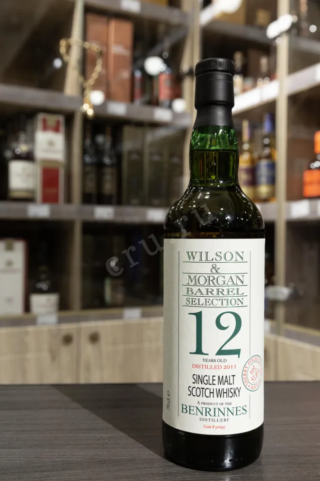 В магазине Крю Профи Wilson&Morgan Barrel Selection Benrinnes Sherry Finish 12 years in gift box 0.7 л