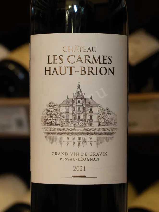 В магазине Крю Профи Chateau les Carmes Haut-Brion Pessac-Leognan 2021 0.75 л