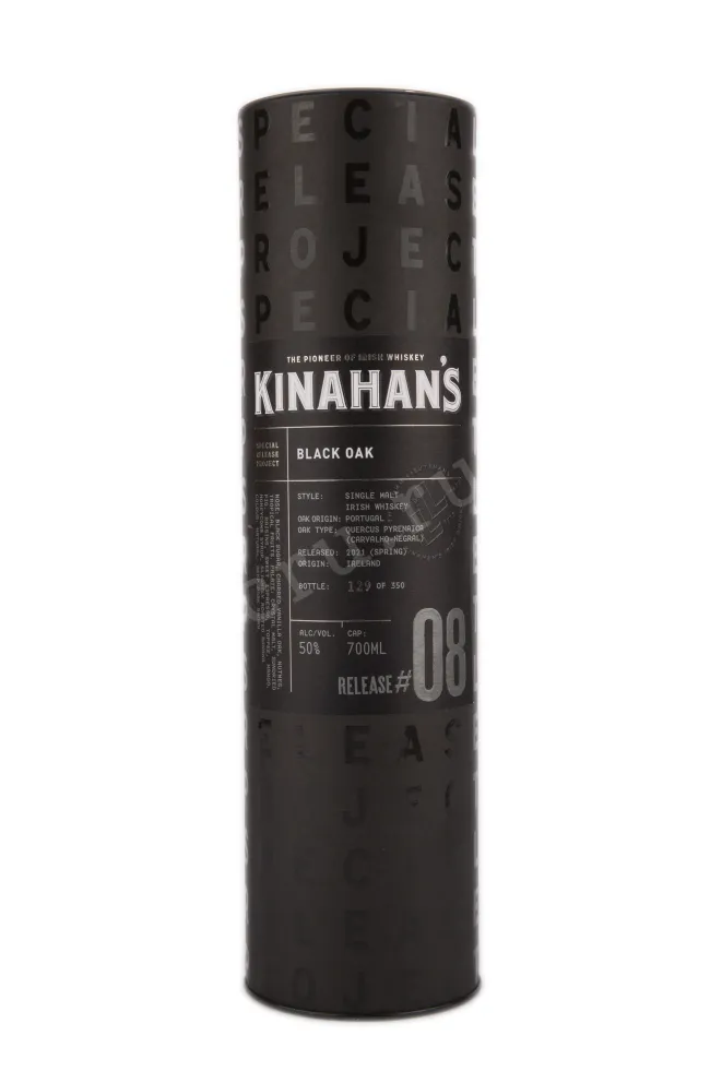 Подарочная коробка виски Кинаханс Блэк Оак Релиз #08 0.7