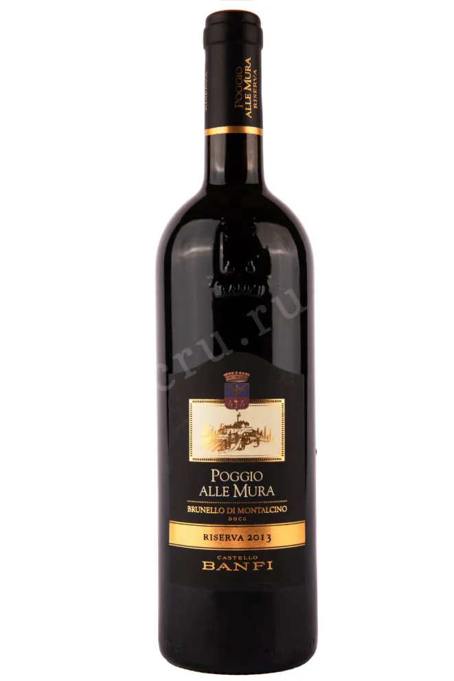 Вино Poggio alle Mura Brunello di Montalcino 2013 0.75 л