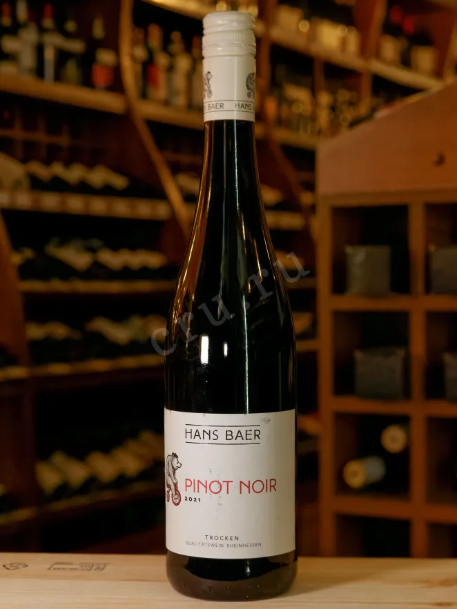 В магазине Крю Профи Hans Baer Pinot Noir 2021 0.75 л