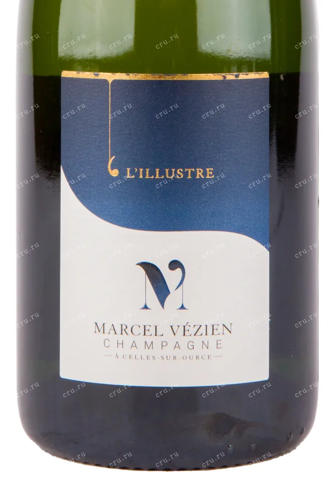 Этикетка игристого вина Marcel Vezien L Illustre Brut 0.75 л