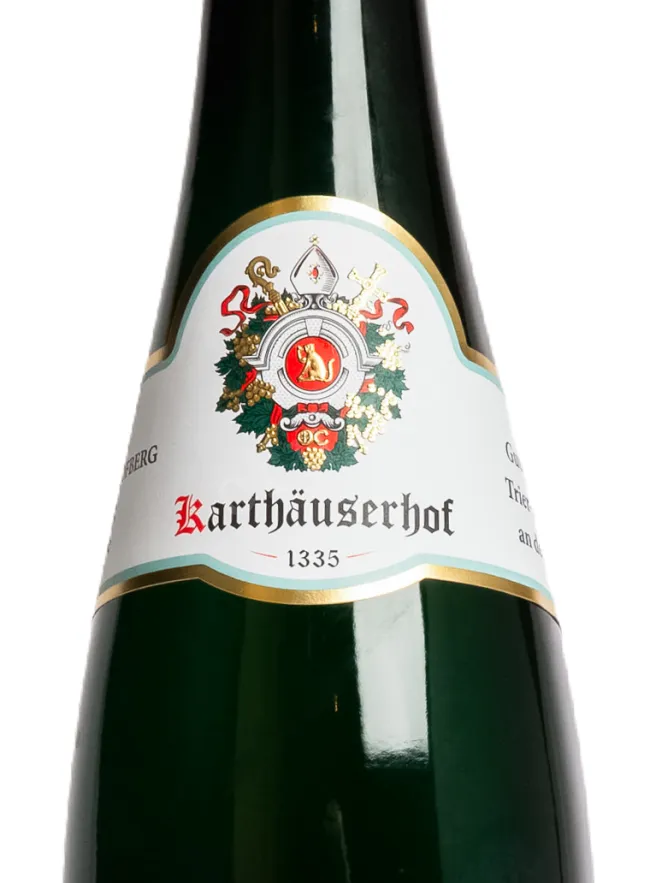 Этикетка Karthauserhof Karthauserhofberg Riesling Auslese 2018 0.75 л