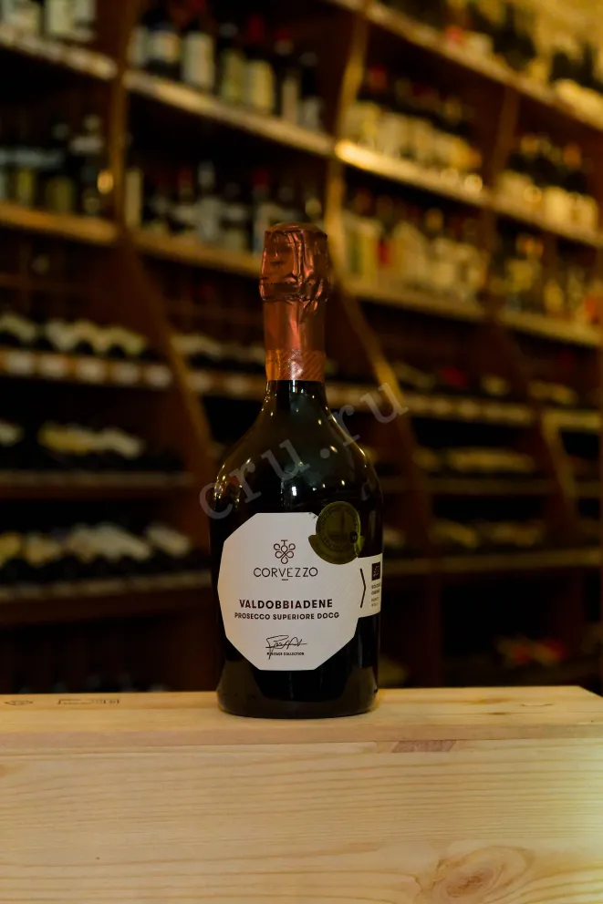 В магазине Крю Профи Corvezzo Prosecco Valdobbiadene Superiore DOCG Brut 2024 0.75 л