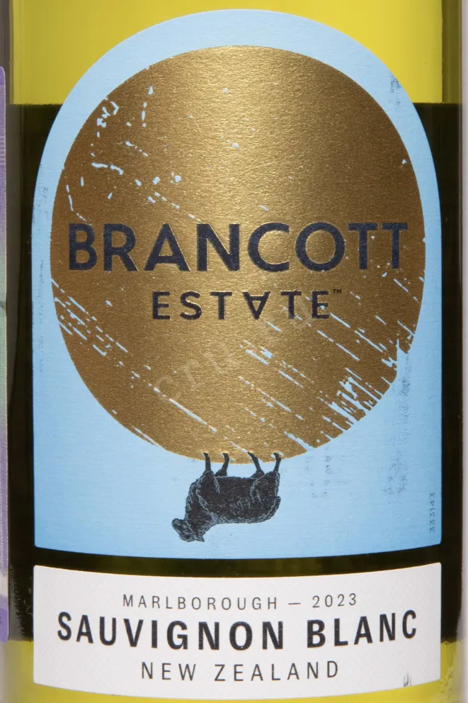 Этикетка Brancott Estate Sauvignon Blanc Marlborough 2023 0.75 л