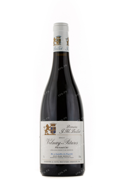 Вино Domaine J.M. Boillot Volnay-Pitures Premier Cru 2014 0.75 л