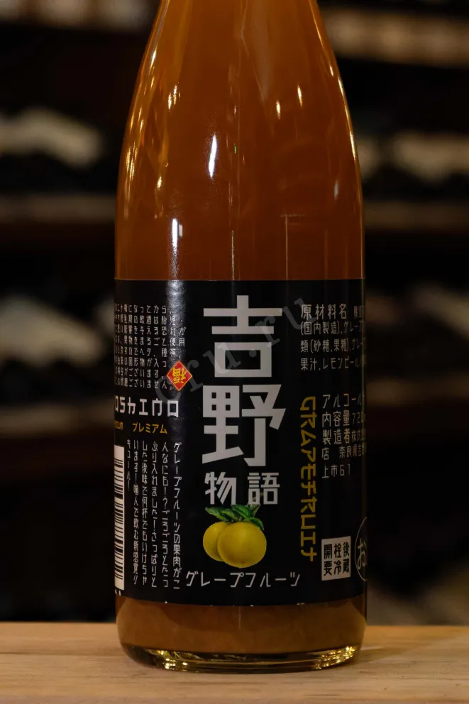 В магазине Крю Профи Yoshino Monogatari Premium Grapefruit 0.72 л