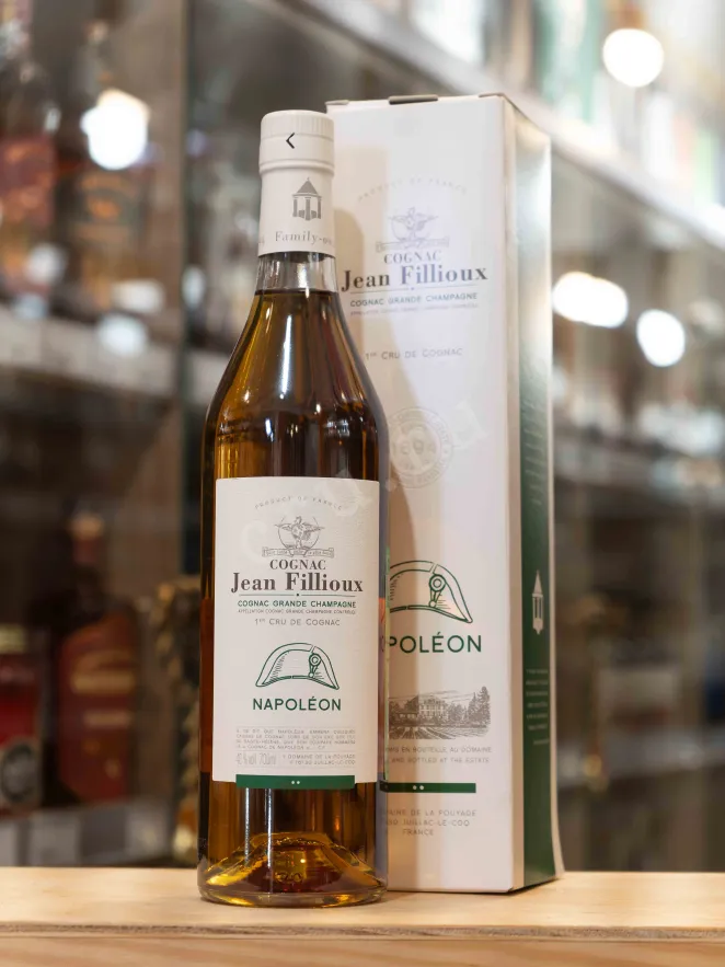 В магазине Крю Профи Jean Fillioux Napoleon Vieux Cognac Grande Champagne Premier Cru 0.7 л