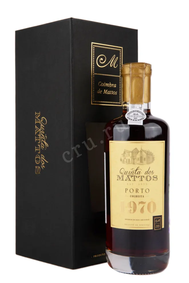 Портвейн Porto Quinta dos Mattos Colheita 1970 0.5 л
