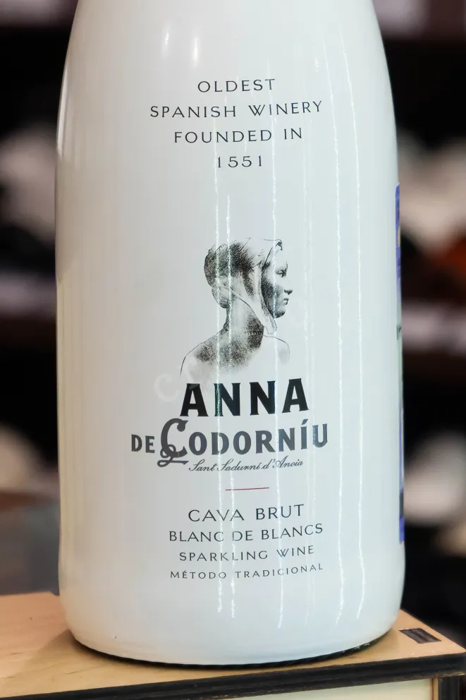 В магазине Крю Профи Anna de Codorniu Blanc De Blancs Brut Reserva 2022 0.75 л