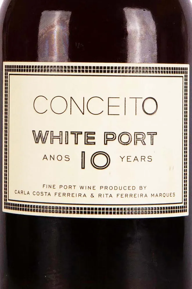 Этикетка Conceito White Port 10 years 2013 0.75 л