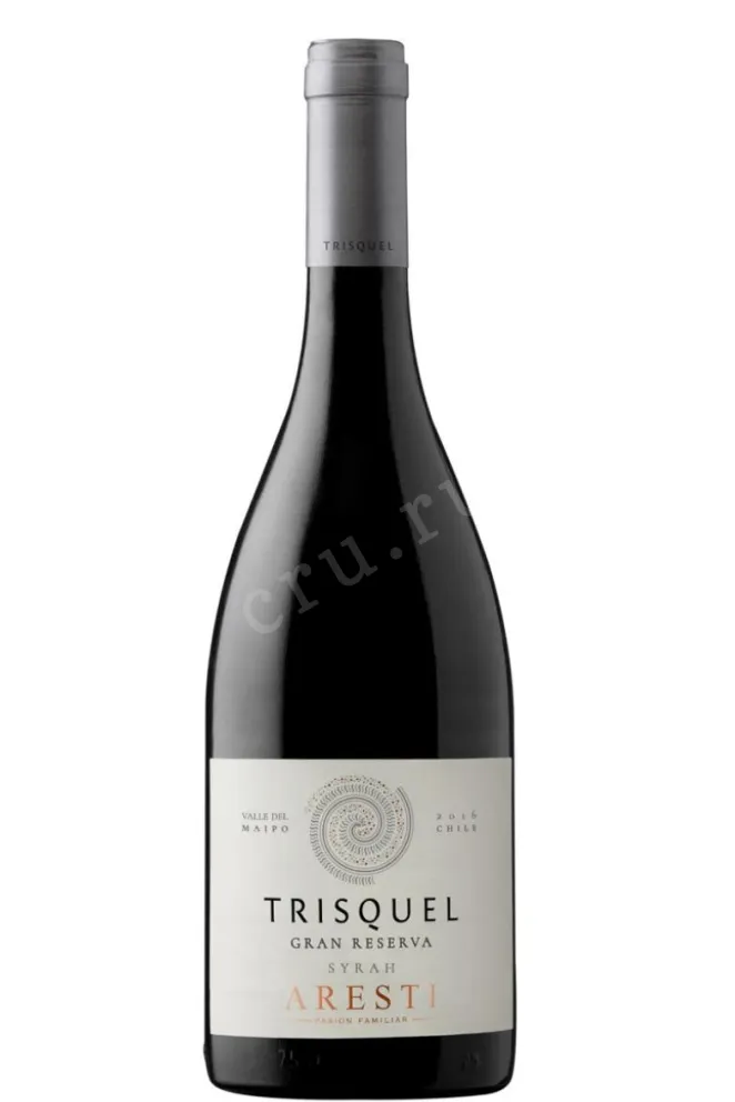 Вино Aresti Trisquel Gran Reserva Syrah Valle de Curico 2022 0.75 л
